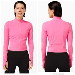 Lululemon Final Mile Jacket Dark Prism Pink Size 4